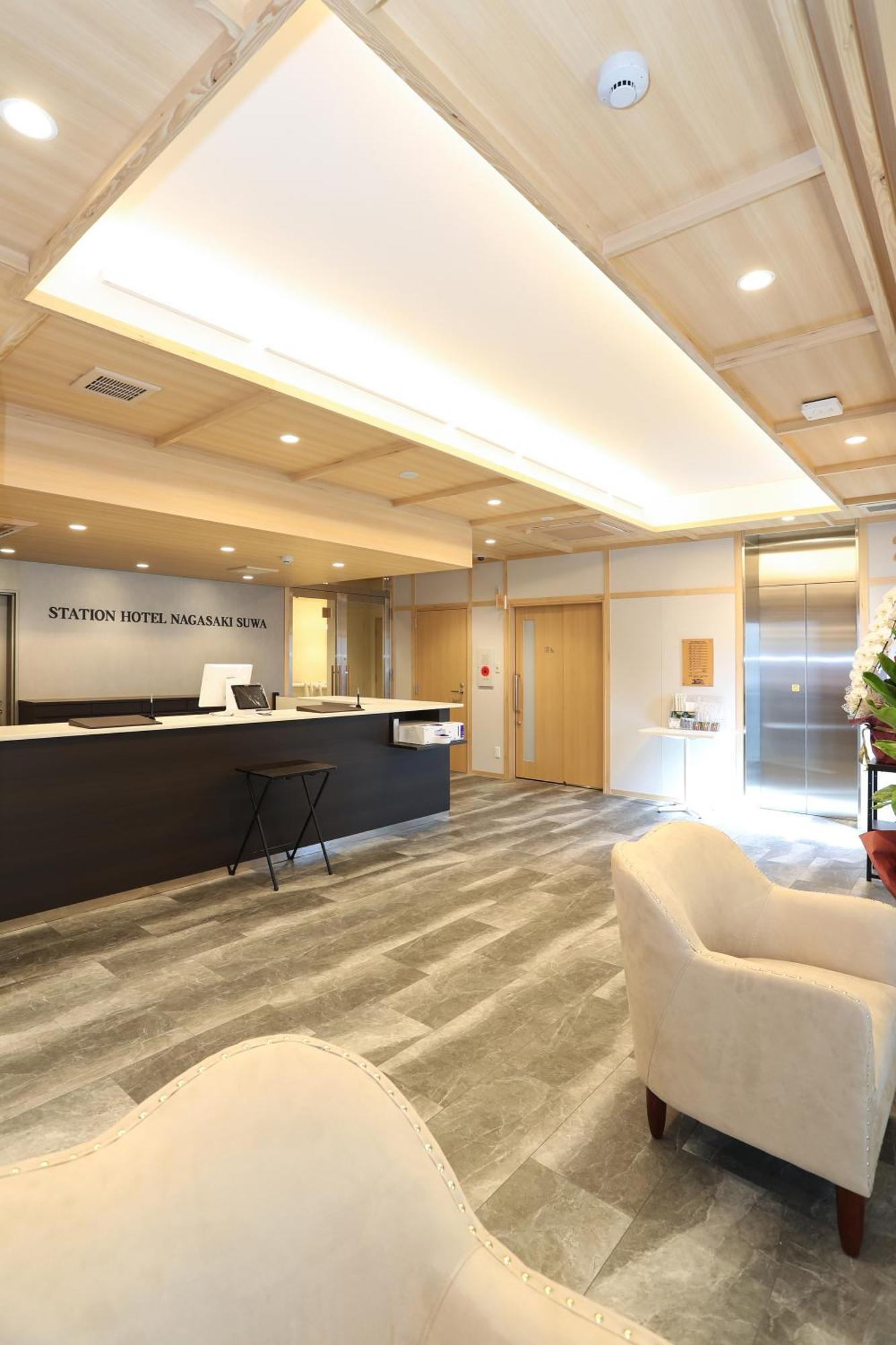 Station Hotel Nagasaki Suwa Bagian luar foto